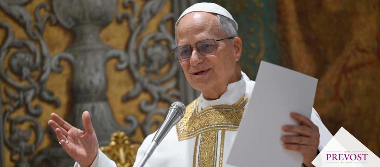 Il primo discorso di Papa Leone XIV